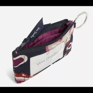 Vera Bradley NWT Zip ID Holder Painted Paisley Signature Cotton Wallet